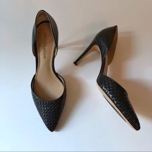 Antonio Melani Kyrsten Black D’Orsay Pumps
